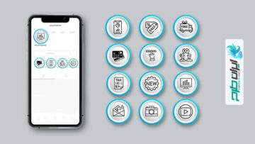 کاور هایلایت آموزشگاه رانندگی برای پیج اینستاگرام