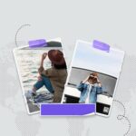 قالب پست اینستاگرام طرح خالی