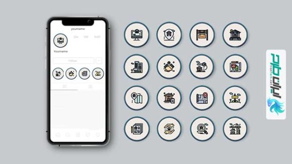 کاور هایلایت پیج مشاور املاک