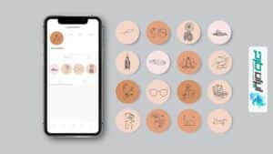 کاور هایلایت اینستاگرام مینیمال