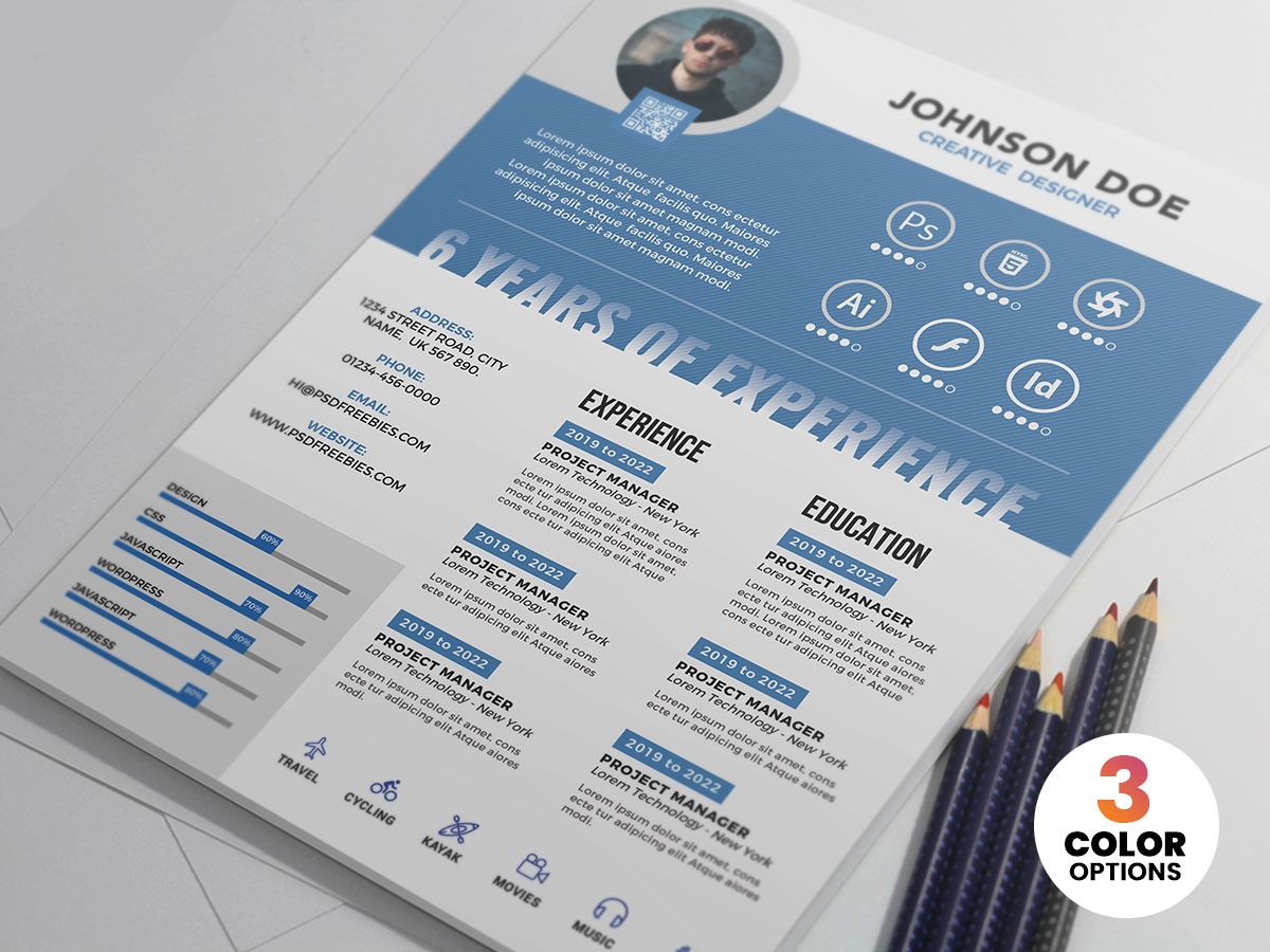 طرح لایه باز رزومه برنامه نویس طرح لایه باز رزومه برنامه نویس